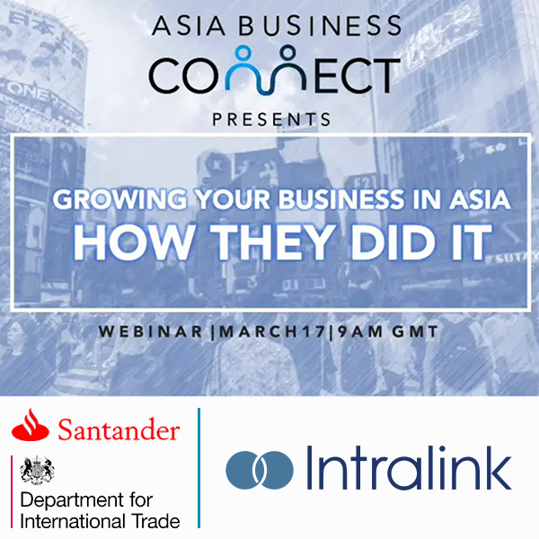‘Growing your business in Asia’ – Webinar Recording