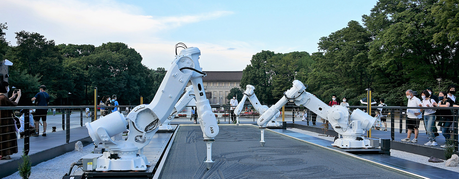 Art meets tech in Olympics installation