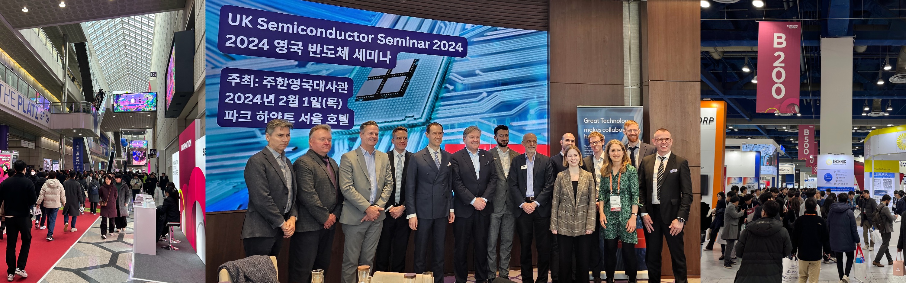 UK tech firms kick off commercial negotiations at Semicon Korea 2024