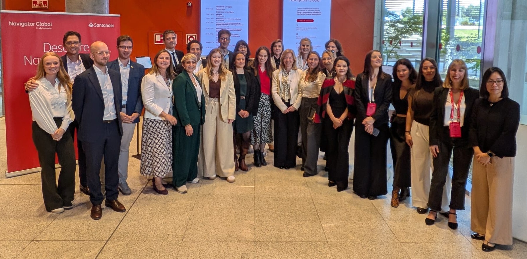 Intralink and Santander wider team