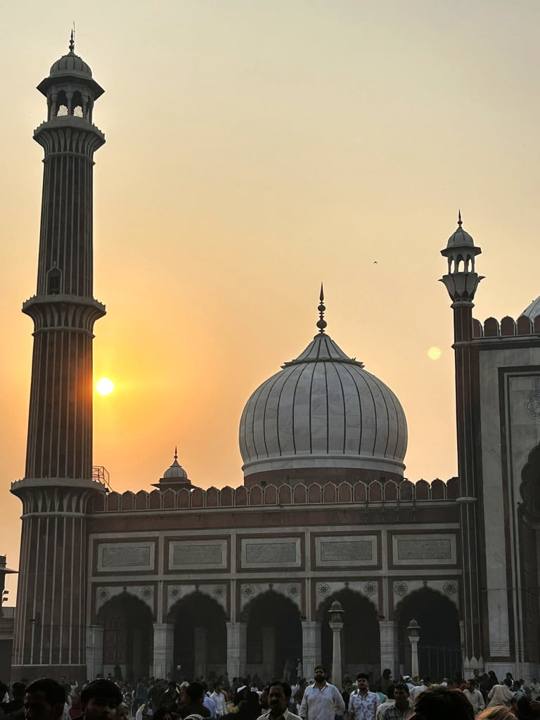 Jama Masjid mosque in Delhi