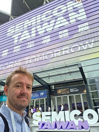 Stewart Randall at Semicon Taiwan-1