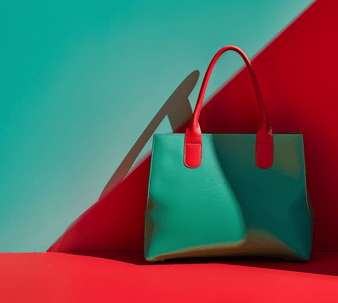 Stylish Two-Tone Handbag-1-1 CROP