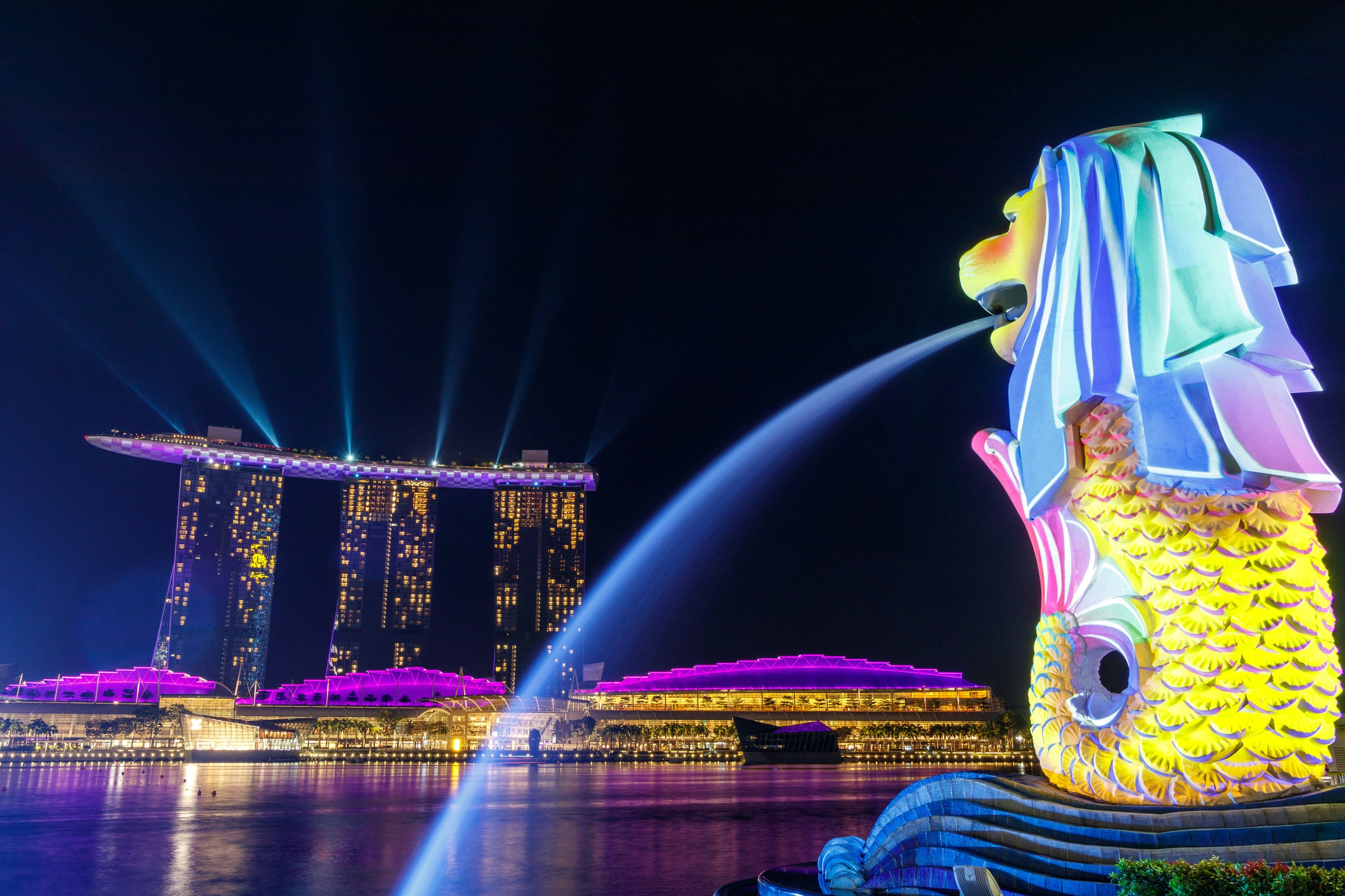 Singapore background